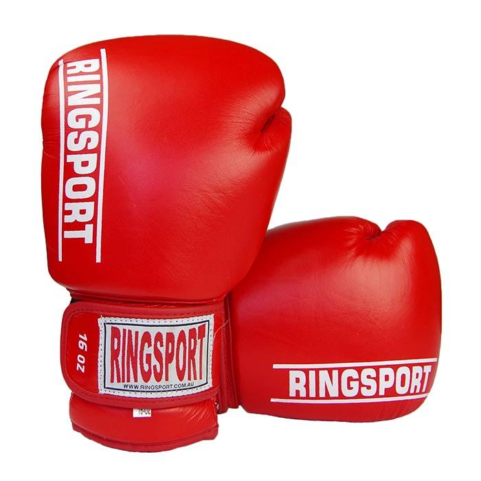 Ringsport all rounder boxing glove red