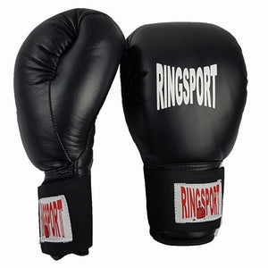 Boxing coaches glove side