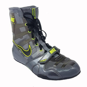 Nike hyperko boxing boot grey black lace