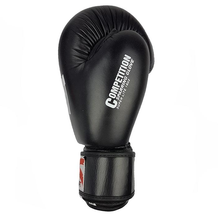 Super lite sparring glove side