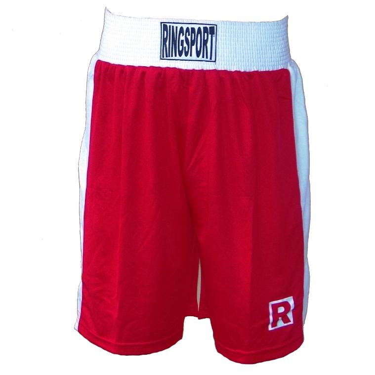Ringsport boxing shorts red
