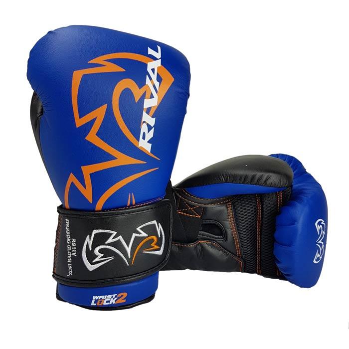 Rival rs11v boxing glove blue
