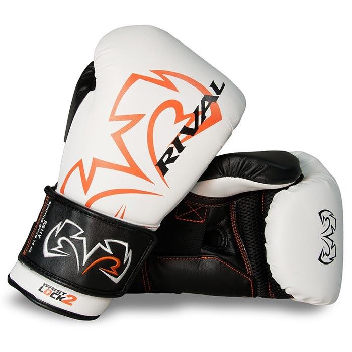 Rival rs11v boxing glove white